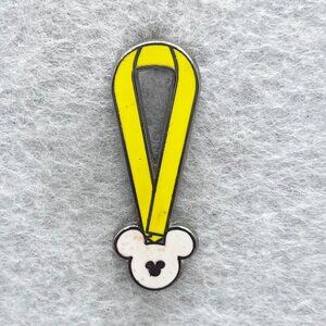 🔮‎ 5/$25 Disney Yellow Mickey Lanyard Pin